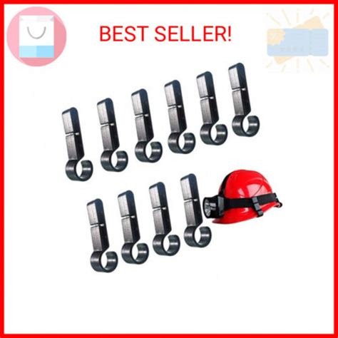 10 Pcs Helmet Clips For Headlamp Headlamp Hook Hard Hat Light Clip