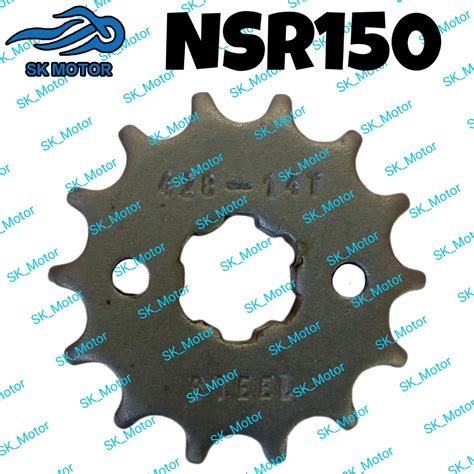 428 14T Honda NSR150 NSR 150 Front Racing Sprocket Spoket Depan