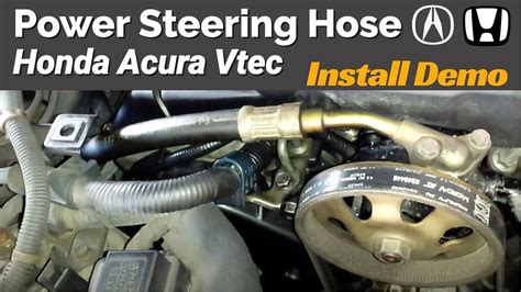 Honda Acura Power Steering Pressure Hose Cl Accord Vtec