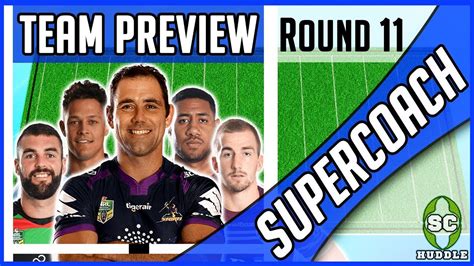 Only Players Available Round Preview Nrl Supercoach