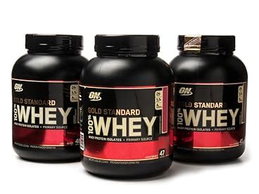 ON 100% Whey Gold Standard Protein Powder - 3 Flavors