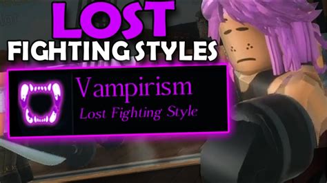 Lost Fighting Styles In Arcane Odyssey YouTube