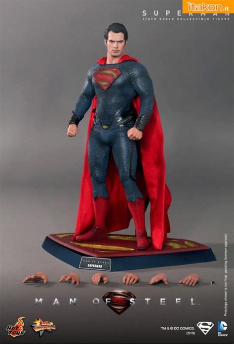 Hot Toys Man Of Steel Superman Mms Foto Ufficiali Della Esima Action Doll Aggiornato
