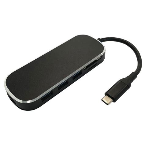 多摩電子工業 Usbハブ Usb3 1 Gen1 タイプc接続 Usb A×3ポート Hdmi Sd マイクロsd タイプcポート T E0