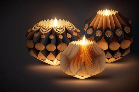 Happy diwali or deepavali traditional indian festival with lamp or sky ...