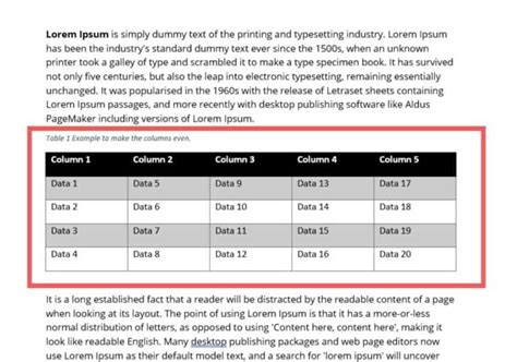 Make All Table Row Heights Equal In A Microsoft Word Table GeekPossible