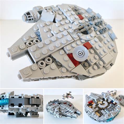 mini Millennium Falcon with a micro interior : r/lego