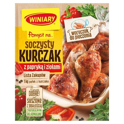 Winiary Pomys Na Soczysty Kurczak Z Papryk I Zio Ami G Zakupy