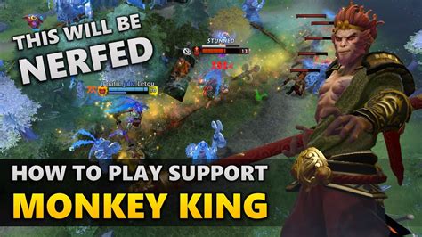 Monkey King Support Guide Dota D Youtube