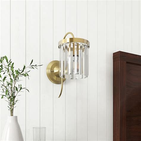 Aiwen 984 In W 1 Light Gold Industrial Incandescent Wall Sconce Energy