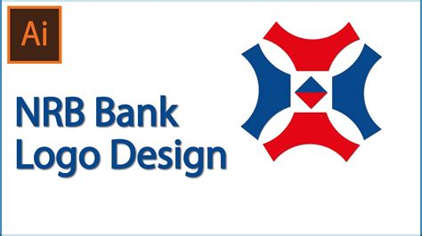 NRB Bank Logo Design In Illustrator Adobe Illustrator Tutorials