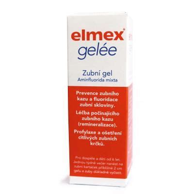 ELMEX Gelée dentální gel 25mg | Gelee, Gel, Toothpaste