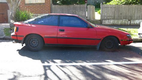 Aussie Old Parked Cars 1986 Toyota Celica SX Liftback ST162