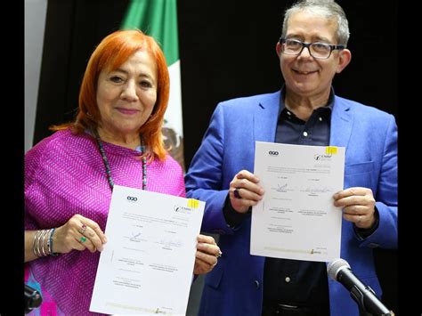 La Jornada Firman Convenio Cndh Con Sistema P Blico De Radiodifusi N