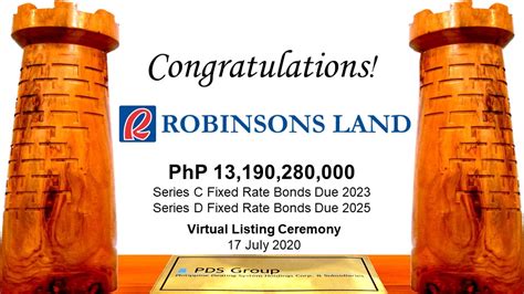 Robinsons Land Returns To The PDEx Bourse With Its PHP 13 19 Billion