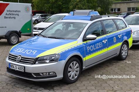 Polizeiautos De VW Passat B7 Variant