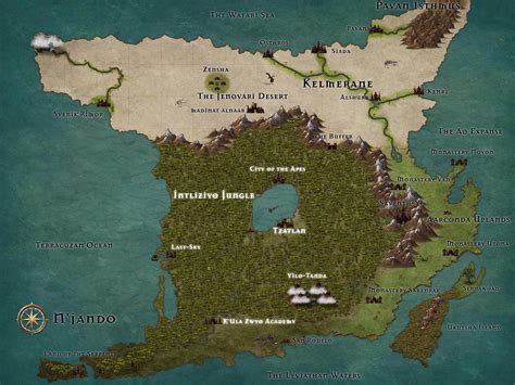 N’Jando: The Elder Lands : r/inkarnate