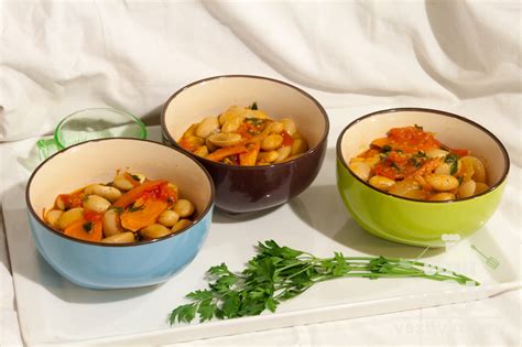 Фасоль белая в томатном соусе (пошаговый фото рецепт) - ВашВкус