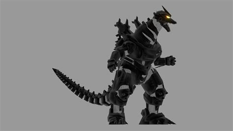 Kiryu Godzilla 3d Model Edusvetgobgt