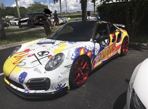 Porsche 911 With An Awesome Hot Wheels Wrap Cropped Repost R Carporn
