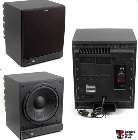 Sony Sa Wm40 90w 12” Subwoofer Photo 147712 Canuck Audio Mart