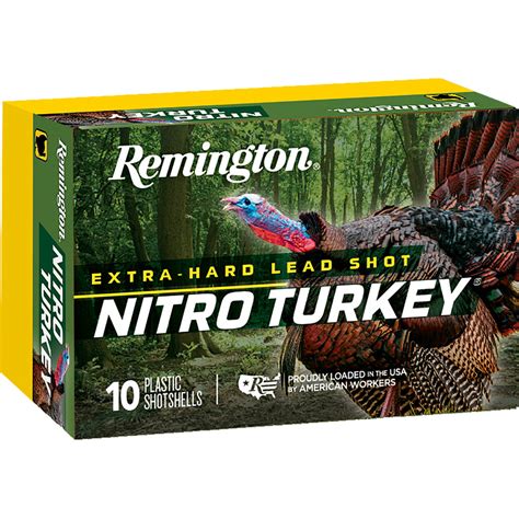 Remington Nitro Turkey Extended Range Magnum Loads Ga In Shot