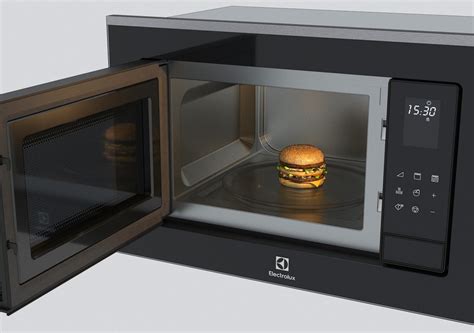 Microwave Electrolux | CGTrader