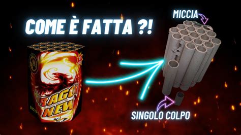 COME SONO FATTI I FUOCHI D ARTIFICIO BATTERIA 30mm YouTube