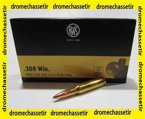 Boite Cartouches Rws Calibre Winchester Target Elite Plus