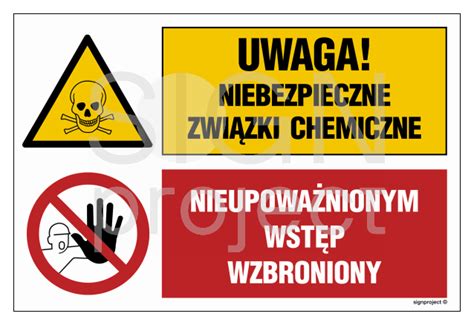 Gn Uwaga Niebezpieczne Zwi Zki Chemiczne Nieupowa Nionym Wst P