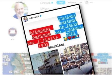 Premier Albanese Edi Rama Ironizza Sui Turisti Italiani Come La Vlora