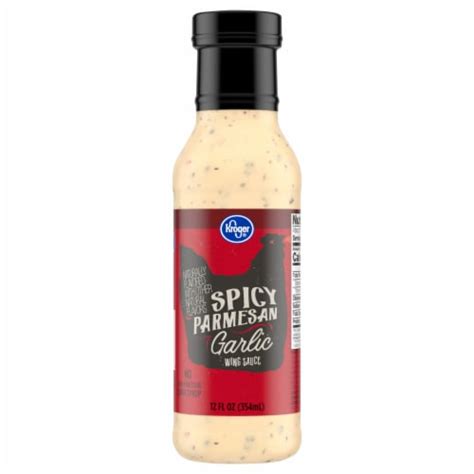 Kroger Spicy Parmesan Garlic Wing Sauce Fl Oz Frys Food Stores