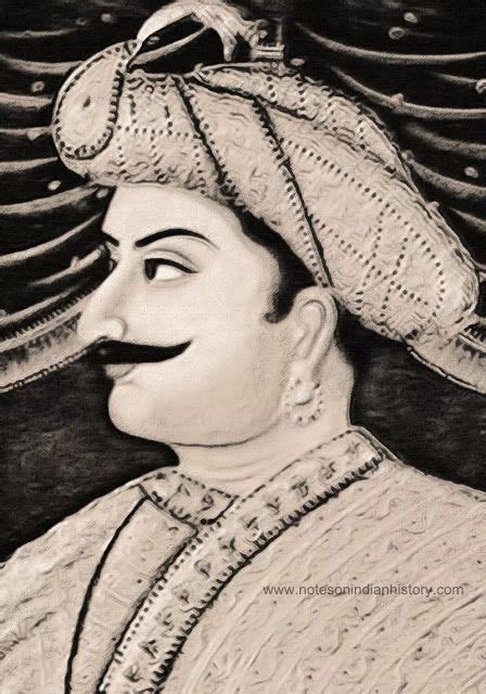 How Tipu Sultan Actually Looked Portrait Art Indian History Allah Photo