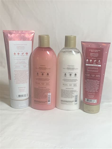 Bath Body Works Champagne Toast Shampoo Conditioner Body Wash Cream