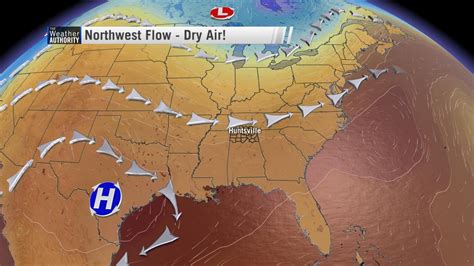 Position Of High Pressure Ridge Making All The Difference In Our