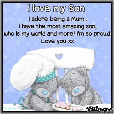 I Love My Son Quotes For Facebook. QuotesGram