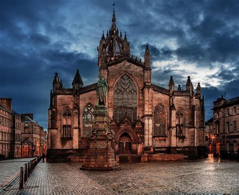 St Giles Cathedral Edinburgh Royal Mile Photograph By John Frid