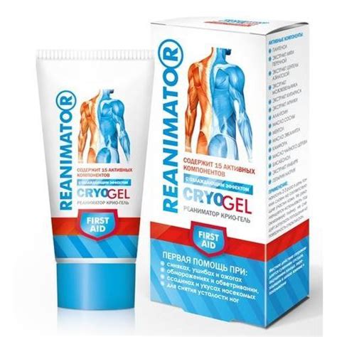 Голден-Фарм - Реаниматор Крио-гель. Крио-гель с охлаждающим эффектом ...