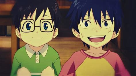 Illustration Anime Cartoon Blue Exorcist Okumura Rin Okumura Yukio