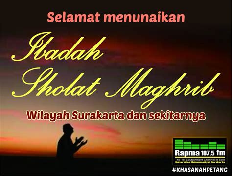 Gambar Sholat Maghrib – pulp