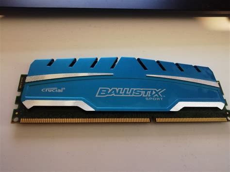 Crucial Ballistix Sport Ddr3 1600mhz 4gb Ebay