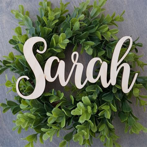 Custom Wood Name Sign Wooden Name Sign Nursery Name Sign Etsy