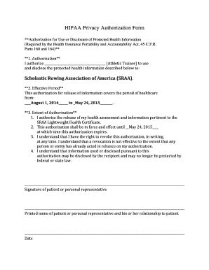 23 Printable hipaa form for employees Templates - Fillable Samples in ...