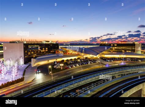 TWA Hotel Terminal New York JFK Airport Stock Photo - Alamy