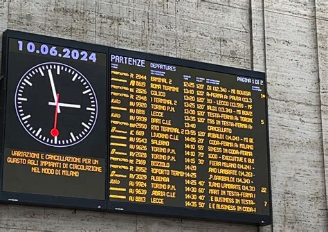 Milano Caos In Stazione Centrale A Garibaldi Rogoredo E Lambrate