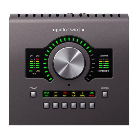 Thunderbolt 3 Desktop Audio Interface With Real Time UAD Processing