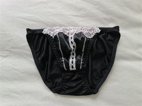 Silky Satin String Bikini Panties From Japan Size Gem