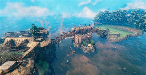 Second Bridge To Mercantile Island R Valheim