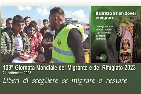 Settembre Giornata Mondiale Del Migrante E Del Rifugiato Diocesi