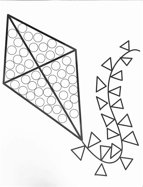 Kite Flying Craft for Kids